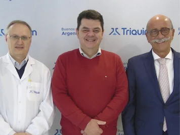Visita del Dr. Bernes a Triquim